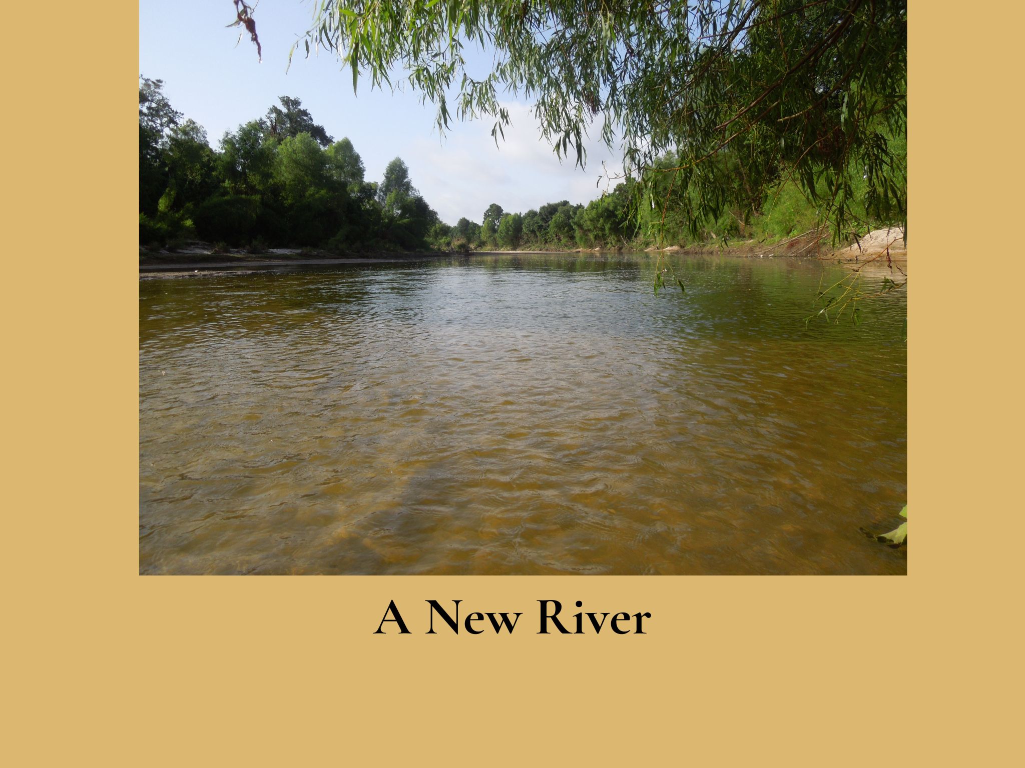 A New River photograph of the San Jacinto River